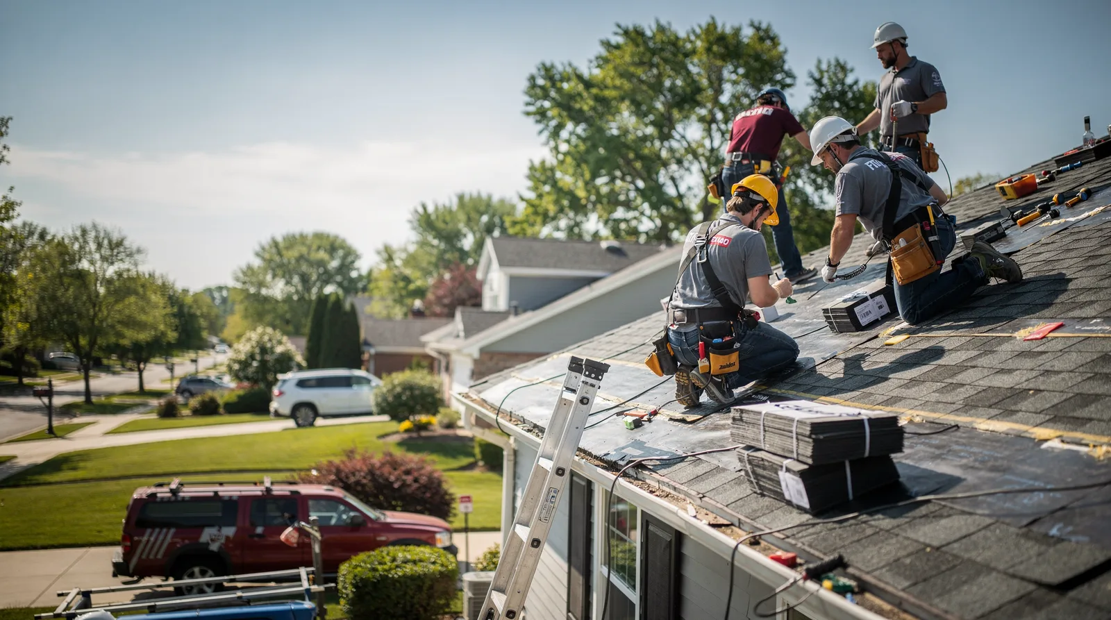 Roof Repair in Camden, ME around you